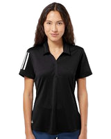 Adidas® Women's Floating 3-Stripes Polo