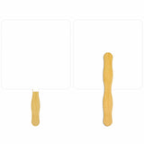Square Glued Hand Fan (1 Side/ 1 imprint color)