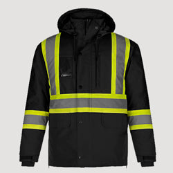 Kenworth Adult Hi-Vis 5 In 1 Parka w/Detachable Hood