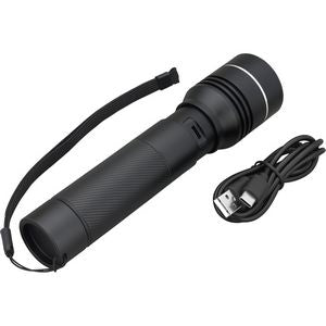 Rechargeable 20 W White Laser LED Flashlight