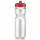 Clear/Translucent Red Lid
