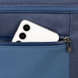 000741 City Pack 600D RPET Zippered Cooler Bag - 2.6 gal