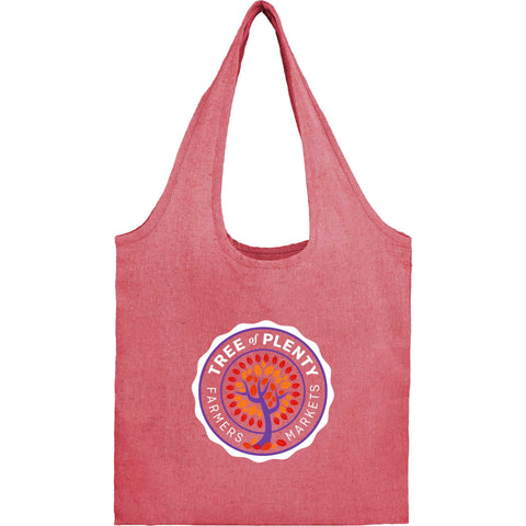 Recycled 5oz Cotton Twill Shopper Tote