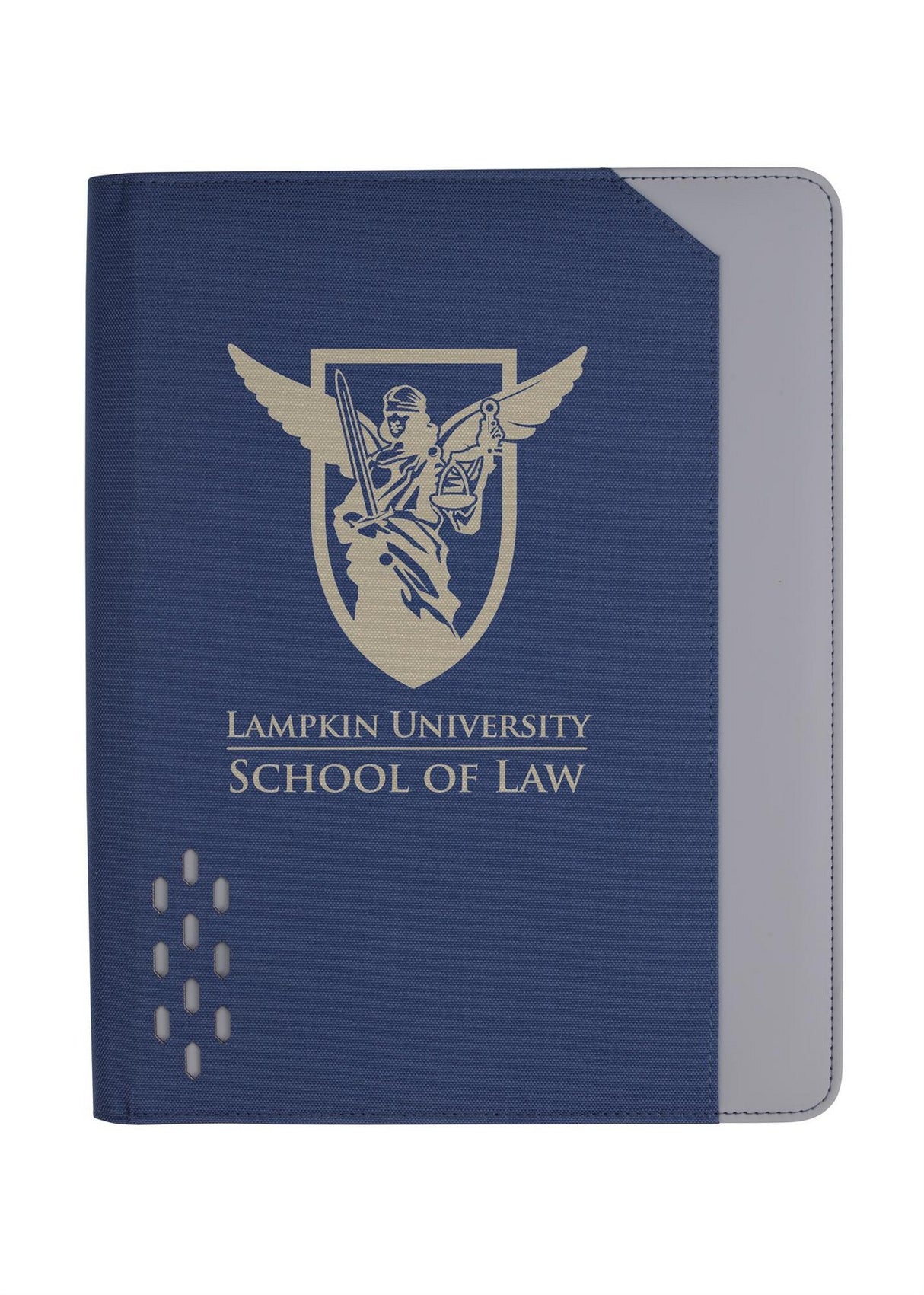 Souvenir® Armor Zippered Padfolio with Armor Pen