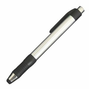 Carlisle Plastic Plunger Action Ballpoint Pen with soft PDA stylus (3-5 Days)