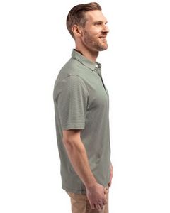 Cutter & Buck Forge Eco Double Stripe Stretch Recycled Mens Big &Tall Polo