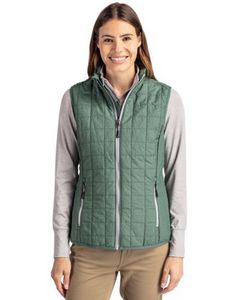 Cutter & Buck Rainier PrimaLoft? Womens Eco Insulated Full Zip Puffer Vest
