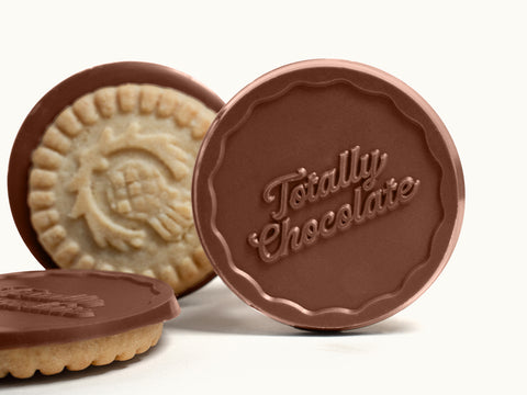 Decadent 6-Piece Chocolate Shortbread Cookie Gift Set with Luxury Custom Packaging