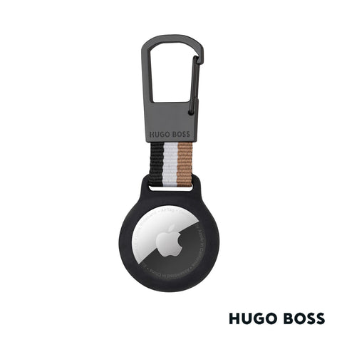 Hugo Boss® Iconic Key Ring With Air Tag Holder