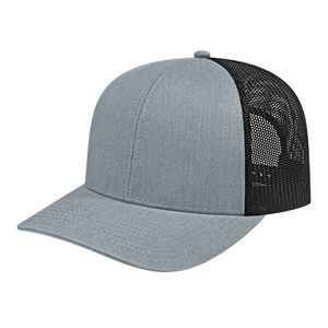 000379 Cap America Poly/Cotton Trucker Mesh Back Cap