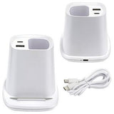 Annex Wireless Charging Stand with Dual Ports & Pen Holder