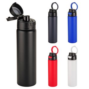 000638 Cabrio 24 oz Recycled Stainless Steel Vacuum Insulated Bottle