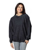 CHICKA D Ladies' Corded Crew Sweatshirt