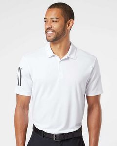 Adidas® Floating 3-Stripes Polo