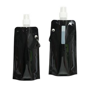 540 Ml. (18 Fl. Oz.) Collapsible Water Bottle Bag