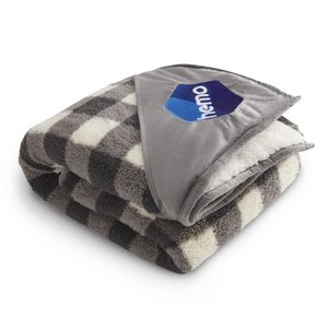 Field & Co.r Double Sided Plaid Sherpa Blanket