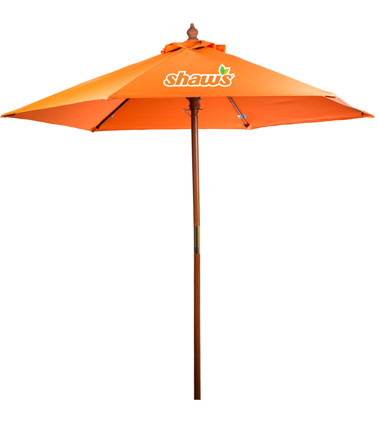7' Wooden Market Umbrella