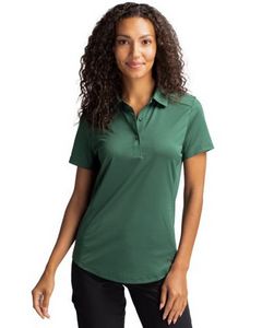 Cutter & Buck Prospect Eco Textured Stretch Recycled Womens Short Sleeve Polo