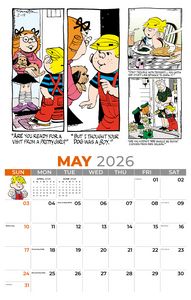 Galleria Wall Calendar 2026 Dennis the Menace