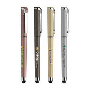 Islander Softy Metallic Gel Pen w/ Stylus - ColorJet