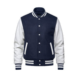 Navy Blue/White