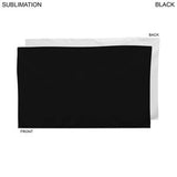 000573 Plush and Soft Velour Terry Cotton Blend Colored Hand, Fitness Towel, 15x25, Sublimated