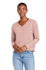 District Women's Perfect Tri Fleece V-Neck Sweatshirt