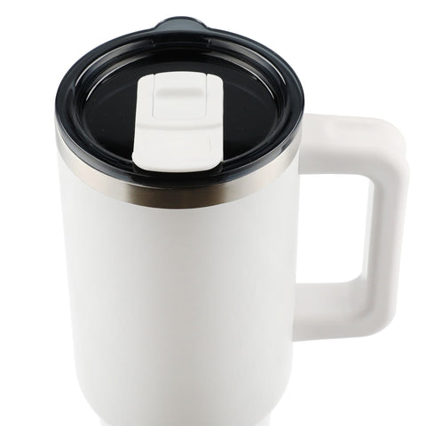 Pinnacle 40 oz Vacuum Insulated Eco-Friendly Travel Tumbler With Straw