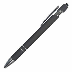 LINDSAY Comfort Aluminum Rubberized Plunger Action Pen