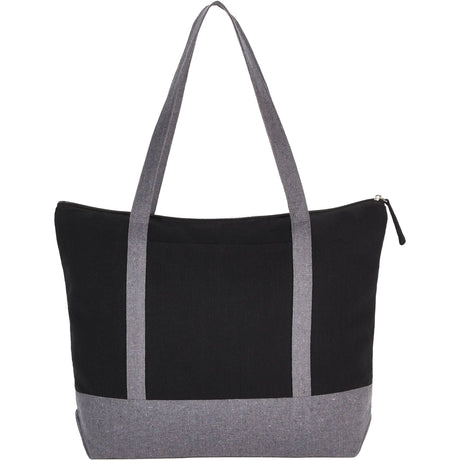 Repose 10oz Recycled Cotton Zippered Tote