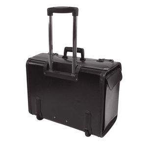 Bugatti Warren Leather Business Case on Wheels