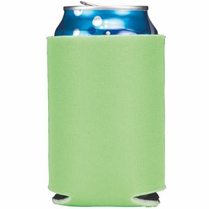 Folding Foam Can Cooler - 1 Side Screen Print