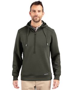 Cutter & Buck Roam Eco Half Zip Recycled Mens Hooded Pullover