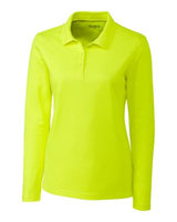 Clique Spin Eco Performance Pique Long Sleeve Womens Polo