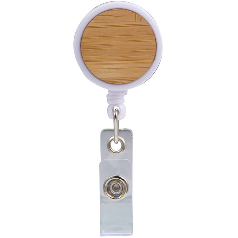 Bamboo Badge Holder