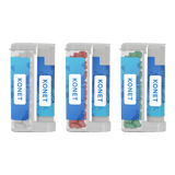 Sugar Free Mints in a Rectangular Flip-Top Duo w/Natural Lip Moisturizer