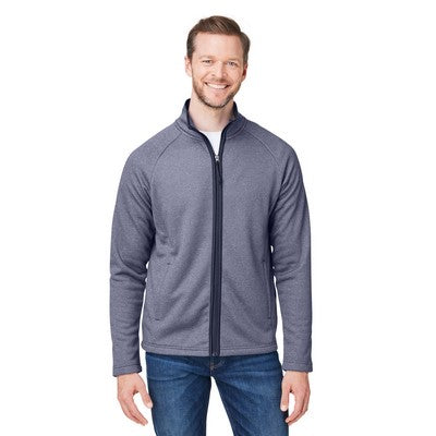 Core 365™ Men's Venture Heathered Stripe Full-Zip