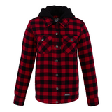 Berne Heartland Flannel Hooded Shacket - Womens