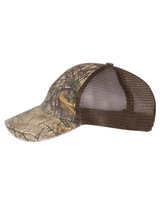 Richardson 111P Camo Washed Trucker Cap