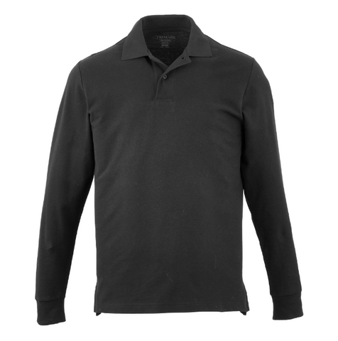 Men's PALO Long Sleeve 100% Cotton Pique Polo