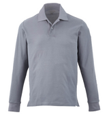 Men's PALO Long Sleeve 100% Cotton Pique Polo