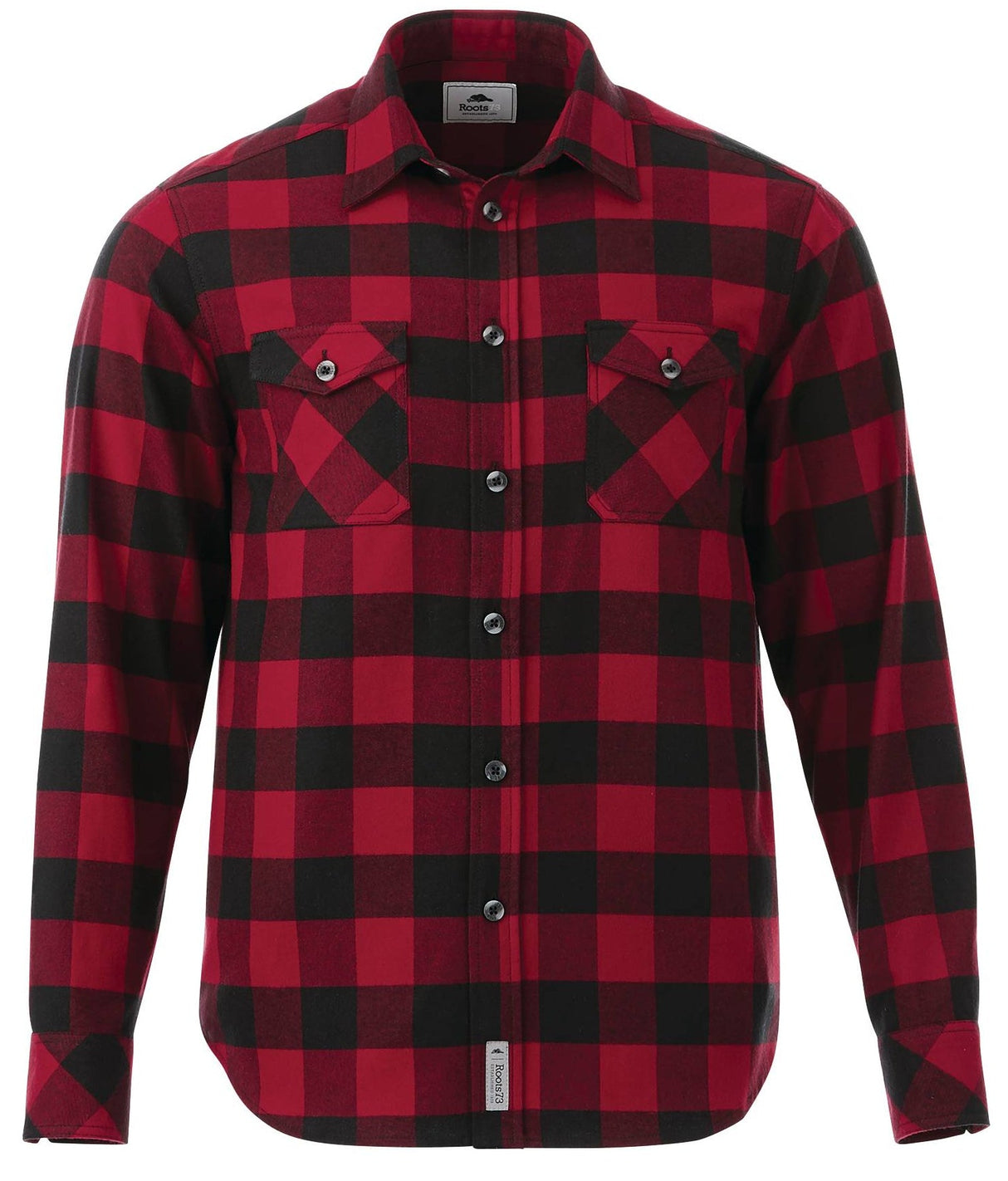 Men's SPRUCELAKE Roots73 Long Sleeve Button Up Flannel Shirt