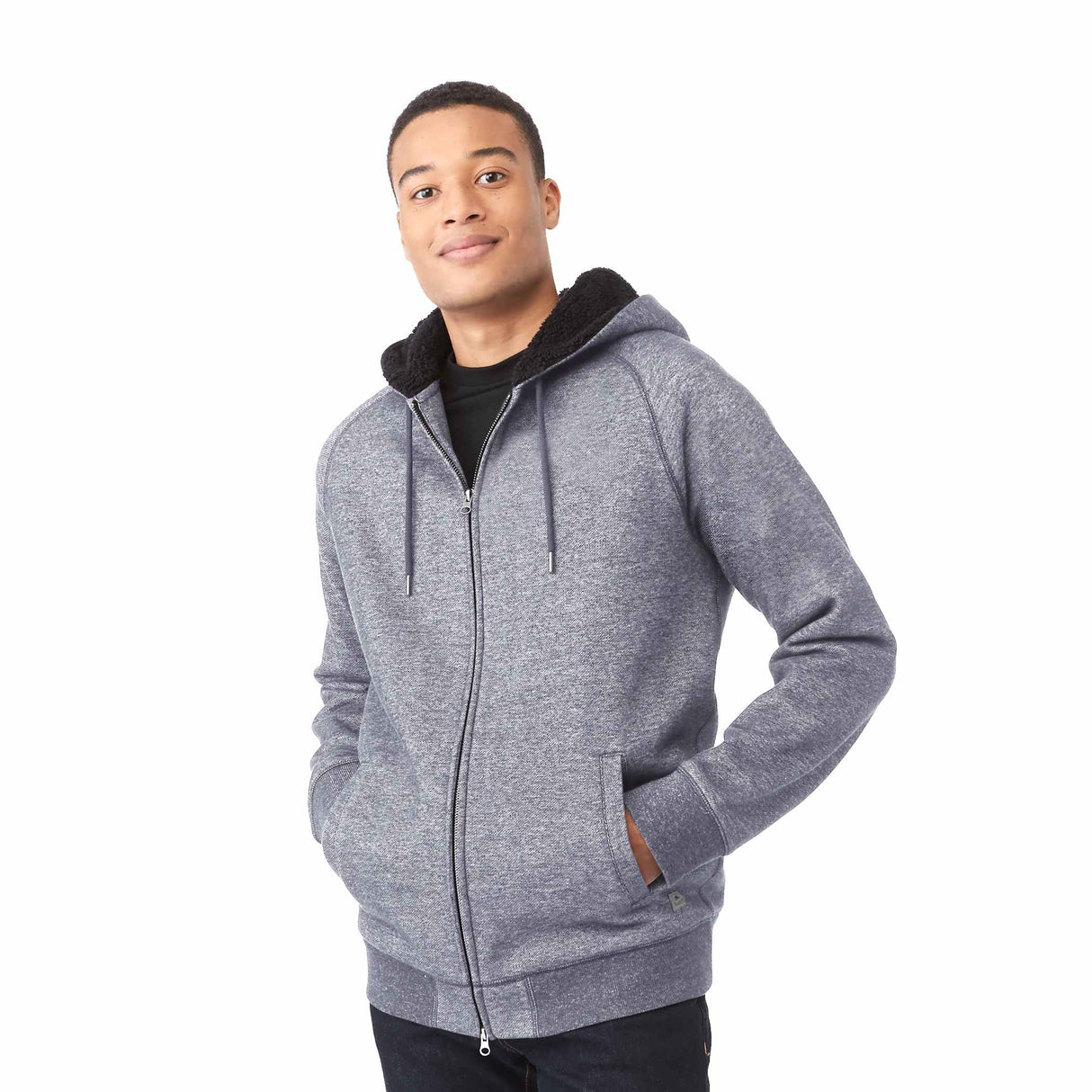 Men's COPPERBAY Roots73 Heavyweight Sherpa Fleece Lined Full Zip Hoodie