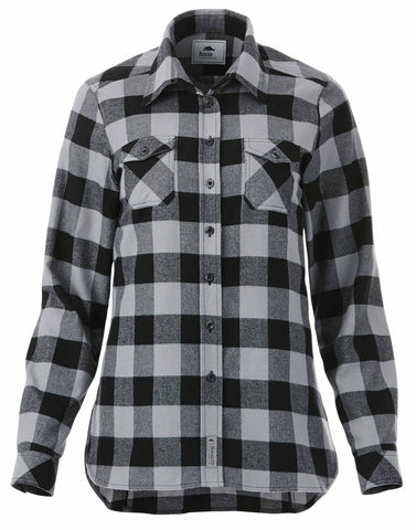 Women's SPRUCELAKE Roots73 Long Sleeve Button Up Flannel Shirt