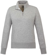 000381 Women's PADDLECREEK Sueded Fleece Quarter Zip Pullover