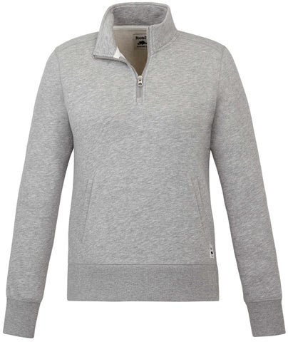 000381 Women's PADDLECREEK Sueded Fleece Quarter Zip Pullover