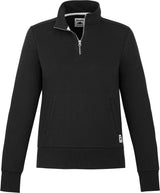 000381 Women's PADDLECREEK Sueded Fleece Quarter Zip Pullover