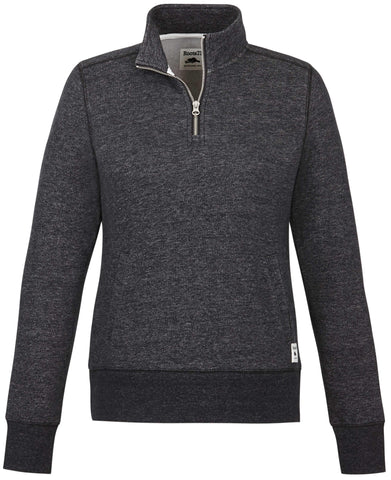 000381 Women's PADDLECREEK Sueded Fleece Quarter Zip Pullover