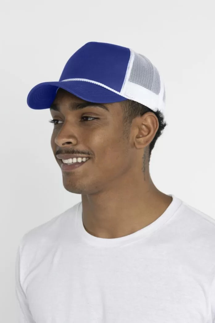 ATC™ Everyday Cotton Twill 5-panel Trucker Rope Cap