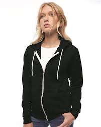 American Apparel USA-Made Flex Fleece Unisex Full-Zip Hoodie